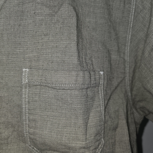 Kuhl Men’s Cotton Nylon Blend Canvas Button Up Camp Shirt Adult Size Small - Picture 3 of 5